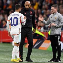 Roberto Martínez: “Todos saben lo que ha jugado Hazard y eso tiene consecuencias...”