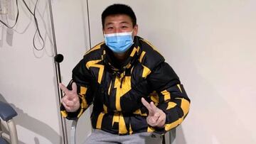 La carta que est¨¢ animando la cuarentena de Wu Lei