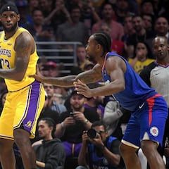 Kawhi sigue siendo el rey y sus Clippers se llevan un gran derbi