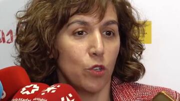 Irene Lozano, tajante: "Los partidos se jugarán a puerta cerrada"