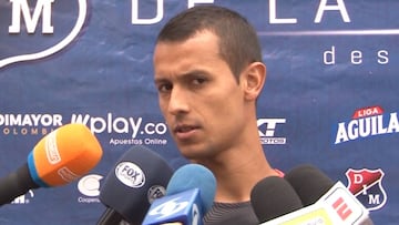 Andrés Ricaurte en zona mixta sobre el partido contra millonarios y criticas