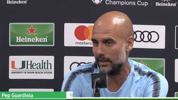 Guardiola: "Odio trabajar con personas que no son respetuosas"