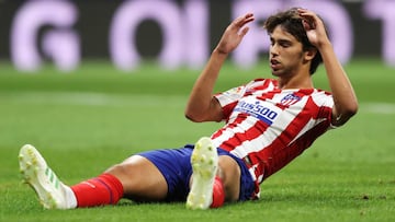 João Félix se marchó tocado, pero solo fue un calambre