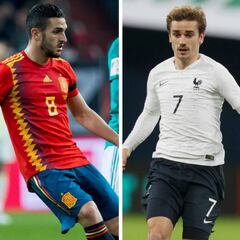 Los jugadores atléticos sumaron 1.083 minutos en sus selecciones