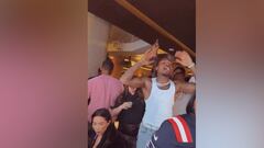 Wild post-game celebration: Stefon Diggs, Cardi B and family in Baltimore