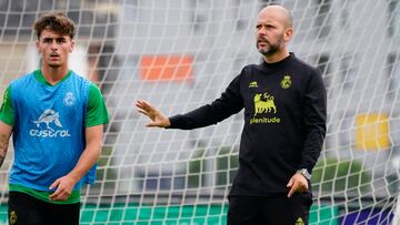 José Alberto y Yeray, del Racing.