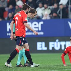 Aimar Oroz no estará ante el Barcelona