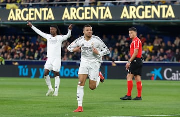 Sus dos goles dieron el triunfo al Real Madrid y aprietan la pelea por el pichichi. Una  diana lleg tras un rechace a disparo de Brahim. La otra fusilando a Conde despus de un caramelo de Lucas.