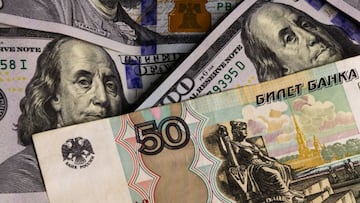 ¡Histórico! El rublo vuelve a sufrir una intensa caída ante el dólar. A continuación, el tipo de cambio de la moneda local rusa hoy, 3 de marzo.