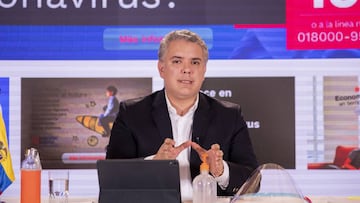 Señal en vivo y en directo hoy de la intervención del presidente de la República de Colombia, Iván Duque, para valorar la evolución del Coronavirus