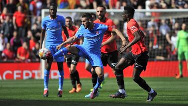 Koke, en el Mallorca-Atlético
