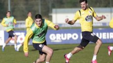 Toché es la última baja del Depor para el Bernabéu.