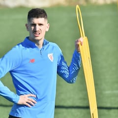 El momento de Villalibre en el Camp Nou