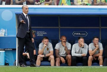 El entrenado de Bélgica, Roberto Martínez 