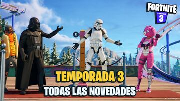 Todas las novedades de Fortnite Temporada 3: nuevas armas, mapa, skins y m&aacute;s