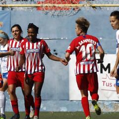 El Atlético venció con sufrimiento a un luchador Granadilla