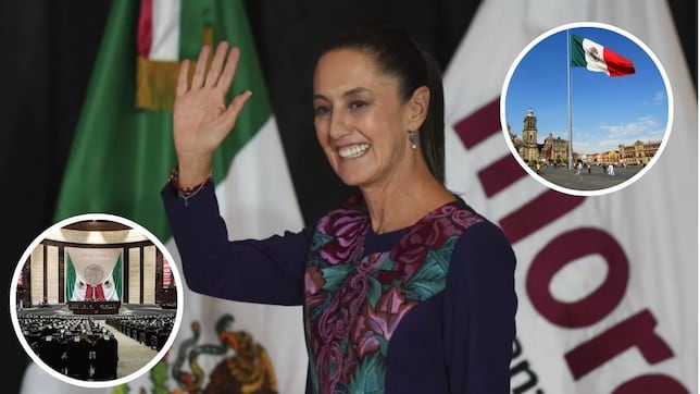 ¿A qué hora inicia la toma de posesión de Claudia Sheinbaum?