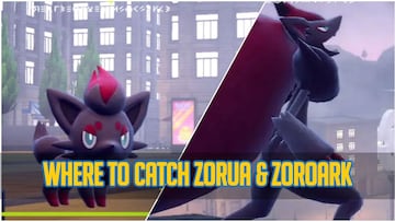 Where to find Zorua and Zoroark in Pokémon Scarlet & Violet and how to catch them?