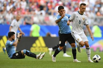 Cheryshev y Lucas Torreira.