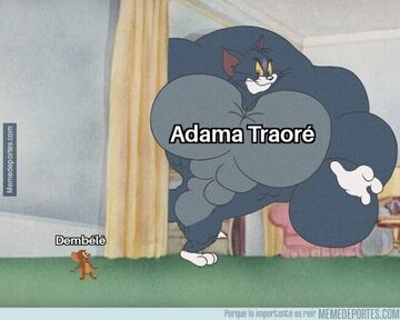 Los mejores memes del fichaje de Adama Traoré por el Barcelona