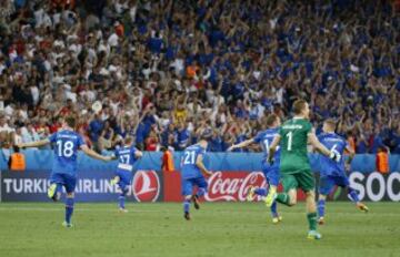 La inmensa alegr¨ªa de Islandia por el hist¨®rico pase a cuartos