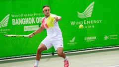 Garín debutó con un triunfo en el Challenger de Bangkok 2