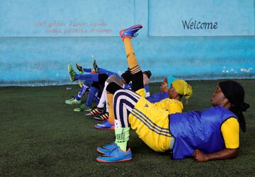 'Golden Girls' el primer club de fútbol femenino de Somalia