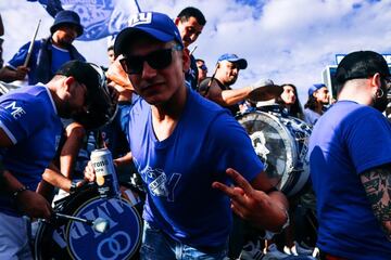 Más de 3 mil hinchas de Millonarios acudieron al Camping World Stadium de Orlando, Estados Unidos para el partido ante Everton por la Florida Cup.