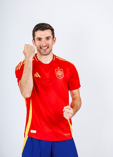 Los internacionales ya posan con la nueva equipación