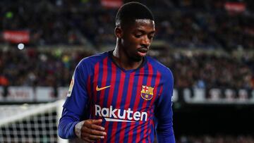 27/04/18 PARTIDO PRIMERA DIVISION 
   Barcelona --  Levante
 Ousmane Dembele (11) FC Barcelona