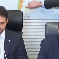 Tensión con Argentina por un territorio histórico que Buenos Aires reclama a Reino Unido: “No puedo hablar frente a este mapa”