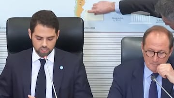 Tensión con Argentina por un territorio histórico que Buenos Aires reclama a Reino Unido: “No puedo hablar frente a este mapa”