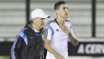 Di María se resintió de su lesión y tiene difícil jugar la gran final