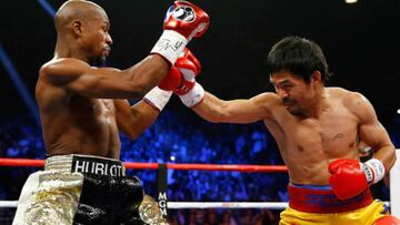 El padre del boxeador de estadounidense insinuó que su hijo podría salir del retiro con tal de obtener la revancha con el de filipinas, quien lo derrotó en 2015.