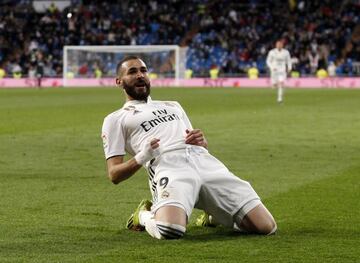 Vincius' teammate Benzema