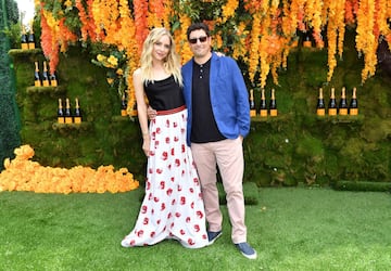 Los actores Jenny Mollen y Jason Biggs.