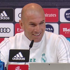 Zidane: "Hay desgaste, pero quiero seguir en el Real Madrid"