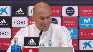 Zidane: "Hay desgaste, pero quiero seguir en el Real Madrid"
