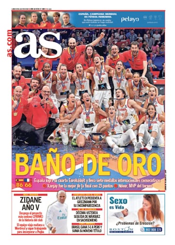 Las portadas de AS de julio