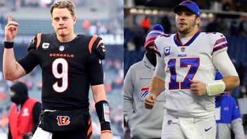 Joe Burrow y Josh Allen se enfrentan dentro de la cartelera de partidos divisionales de los playoffs 2022.