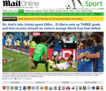 Portadas de la prensa extranjera