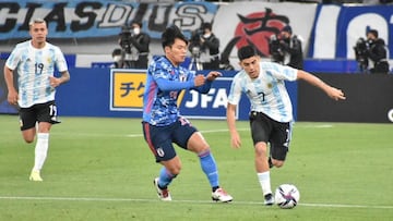 Japón - Argentina Sub-23 en vivo: amistoso internacional, en directo hoy