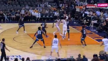 Primer día de Ricky y ya ha hecho levantarse del asiento a los fans de los Suns