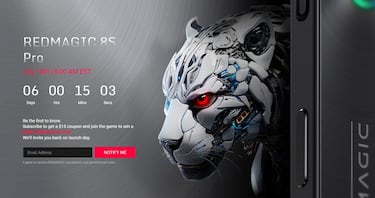 Pronto podrás comprar el RedMagic 8S Pro