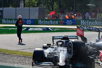 El accidente entre Hamilton y Verstappen que rozó la tragedia