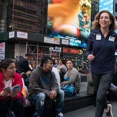 Kathrine Switzer, la pionera de la maratón corre en Nueva York