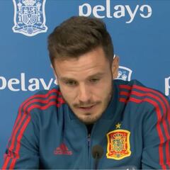 Saúl: "Tenía muchas ganas de venir aquí"