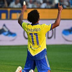 Cuadrado marca pero Szczesny le da el empate a Udinese