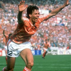 El mejor '9' de la historia de Holanda y leyenda del fútbol mundial: Marco Van Basten