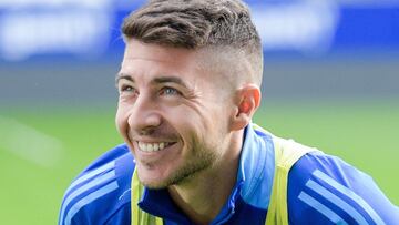 Portillo ya es uno más con el grupo para Calleja